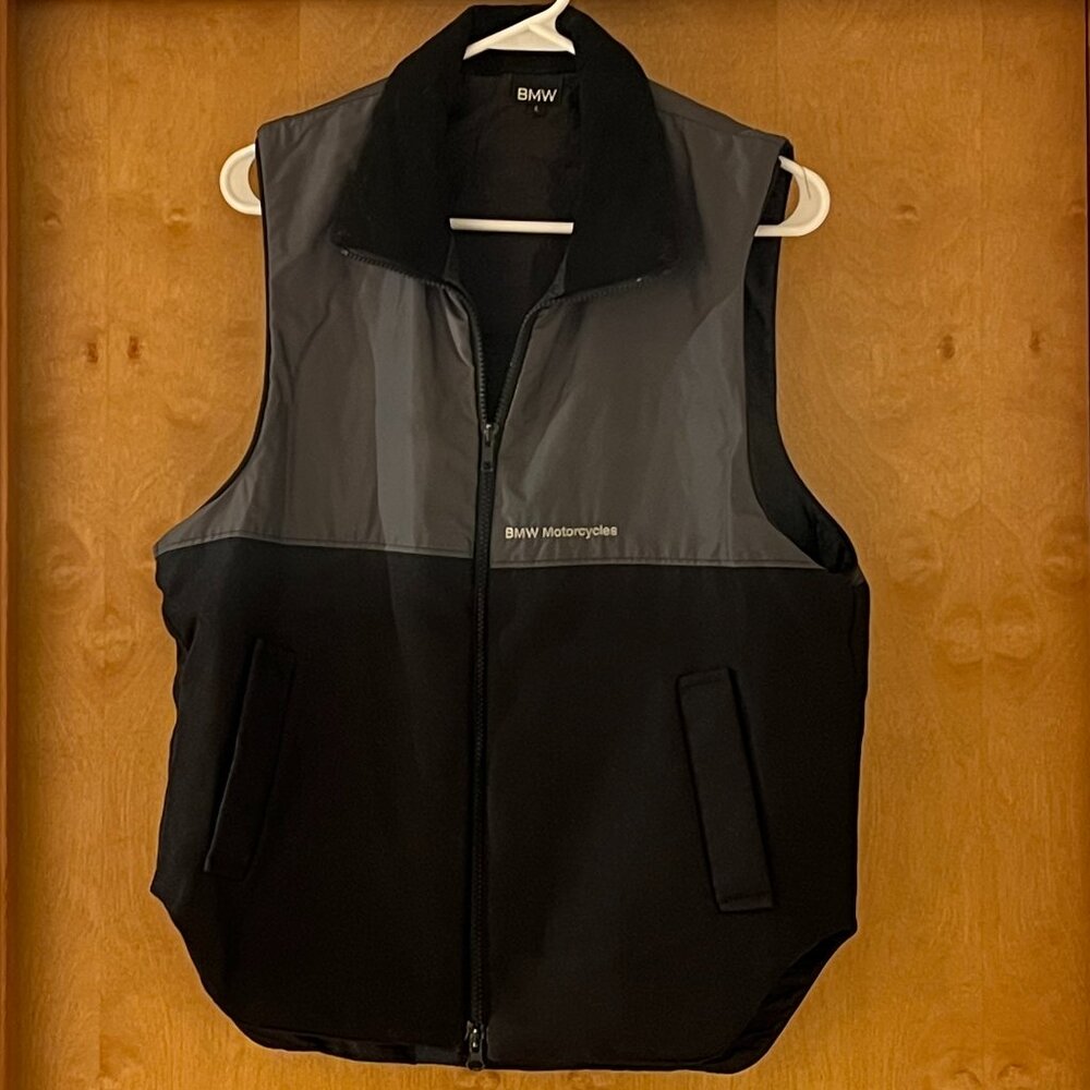 BMW Motorcycles Thinsulate-lined Electric Heated Biker Vest (Men's Large)
